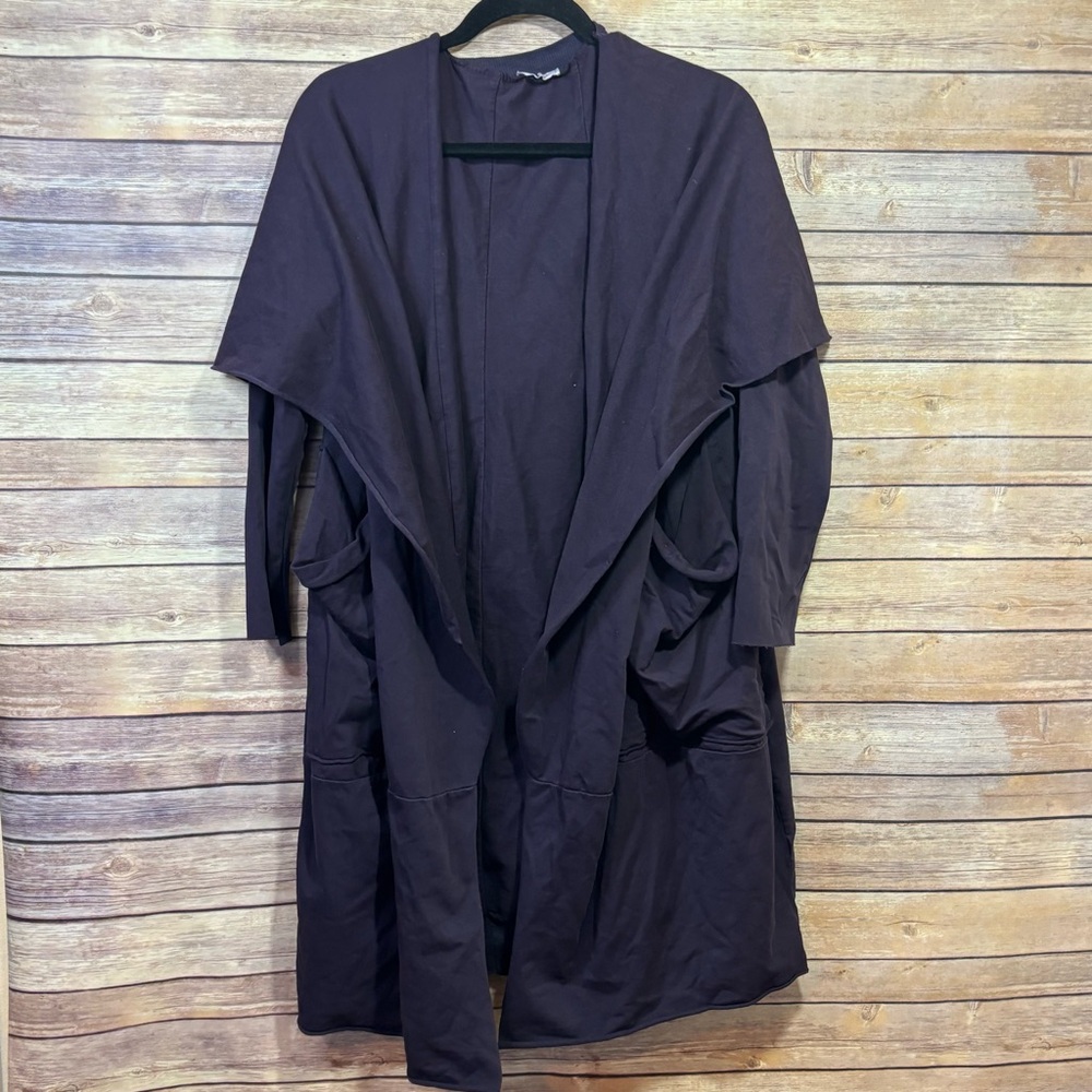 DIVERSE ITALIA Plum Cotton Jacket Size Medium